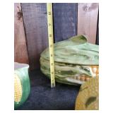 Adorable Corn Theme Kitchen Decor Salt and Pepper Shakers Corn on the Cob handles and more for use or display