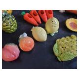 Mixed Lot of beautiful kitchen Decor Salt and pepper shakers, Covered dishes and more