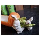 Mixed Lot of beautiful kitchen Decor Salt and pepper shakers, Covered dishes and more