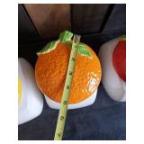 Truley Vibrant Banana Apple and Orange Kitchen Canisters Kessler Japan