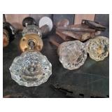 Nice Collection of Farmhouse Door Hardware with many Glass knobs