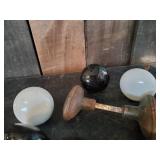 Nice Collection of Farmhouse Door Hardware with many Glass knobs