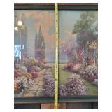 Beautiful Early 20th century R. Atkinson, Lithographs Framed