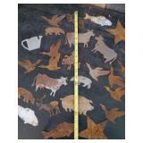 25 + Rustic metal cutouts of various design Great for Crafts or accents