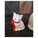 Very Collectible Taka Hashi Cat Figurines Made in Japan No Cracks or Chips