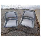 2 Collapsible Boat Seats in great condition