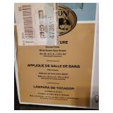 New in Box Hampton Bay Chrome Finish Vanity Fixture