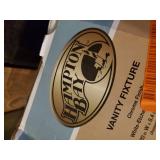 New in Box Hampton Bay Chrome Finish Vanity Fixture