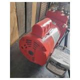 A Working Red Lion Ground Pump