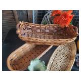 large Lot of Beautiful Baskets and Ceramic Decor