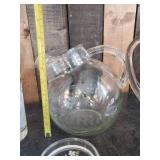 Lot of Mid Modern Glassware and Pictures