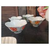 Gorgeous Collection of mid modern Kitchen Decor including Calif Pottery and Lefton