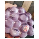 Precious Collection of Grape Themed Dishes and Decor Ardco and Lefton