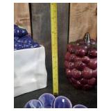 Precious Collection of Grape Themed Dishes and Decor Ardco and Lefton