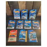 10 unopen Hot Wheels Blister packs 90