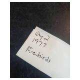 2 1977 Hot Wheel Firebirds