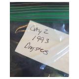 2 1993 Hot Wheels Dragsters