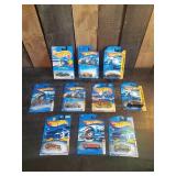 10 unopen Hot Wheels Blister packs 90