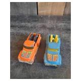 2 1974 Ford Pickup w/ Motorcycles Hot Wheels