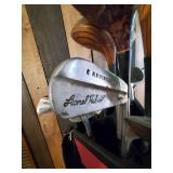 Golf Bag, Lots of Clubs, and Golf Balls