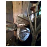 Golf Bag, Lots of Clubs, and Golf Balls