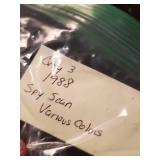 3 1988 Hot Wheels Spy Scan Cars - Various Colors