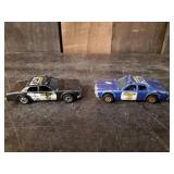 2 Vintage 1977 Hot Wheels Sheriff Cars