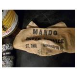 Large group of smalls w/ blow up vintage Olympia Beer Bar Display