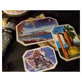 Large group of smalls w/ blow up vintage Olympia Beer Bar Display