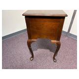 Vintage Hammary Queen Anne Style Mahogany Lowboy Table w/ 4 Drawers Minimal Wear 35"W x 18"D x 30"H