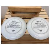 (4)Collectible plates from the McClelland