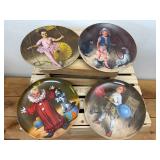 (4)Collectible plates from the McClelland