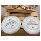 (4)Collectible plates from the McClelland