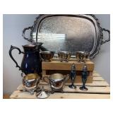 Large Assorted Silver Plated Lot