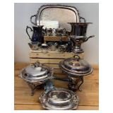 Large Assorted Silver Plated Lot