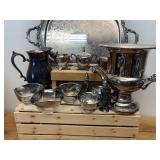 Large Assorted Silver Plated Lot