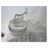 Pressed Glass Lot