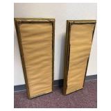 Pair 32 x 12 Art Deco 1920