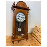 Statue of Liberty Centennial Pendulum Wall Clock - Working - With Key