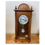 Statue of Liberty Centennial Pendulum Wall Clock - Working - With Key