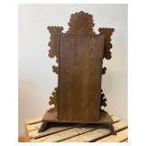 Antique Ansonia "gingerbread" Eastlake parlor or kitchen mantel clock, late 1800s - Likely Working but No Key