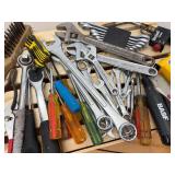 Pile of Misc Hand Tools