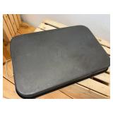 18" x 12" x 2" Commercial Aluminum Cookware Company No. 1803 Low Profile Non-Stick Baking Pan w/ Handles