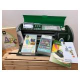 Working 24" Cricut Expressions ProvoCraft with 4 Shapes Inserts; Serenade, Plantin Schoolbook, Wild Card & Robot Party