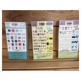 Working 24" Cricut Expressions ProvoCraft with 4 Shapes Inserts; Serenade, Plantin Schoolbook, Wild Card & Robot Party