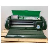 Working 24" Cricut Expressions ProvoCraft with 4 Shapes Inserts; Serenade, Plantin Schoolbook, Wild Card & Robot Party