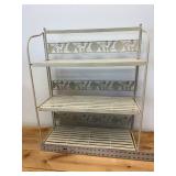 Mid-Century Metal 3 Teir Collapsible Plant Stand, 2