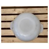 Vintage Anchor Hocking Fire King 9" Summerfield Milk Glass Mixing Bowl