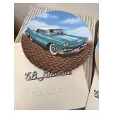 (3) Vintage Car Collector Plates from the Delphi "Dream Machines" series od Classic American Cars ; 
