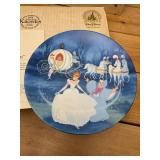 1988 Edwin Knowles Bibbidi-Bobbidi-Boo Cinderella Collector Plate